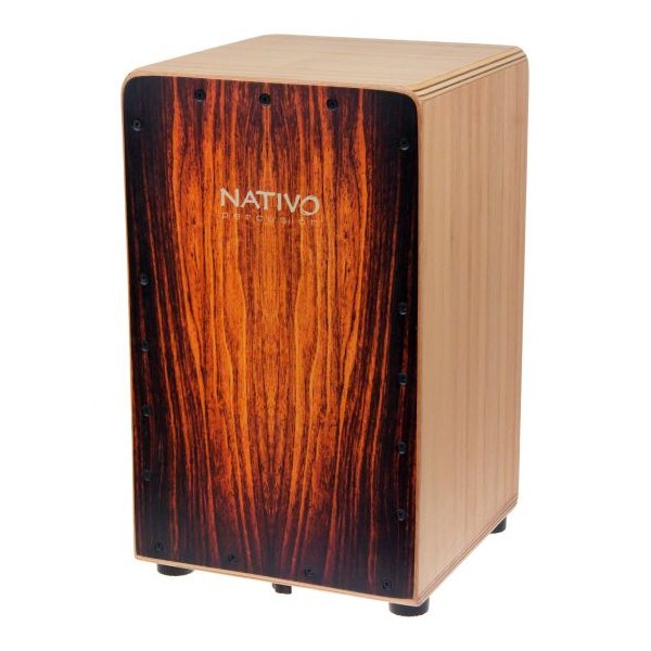 NATIVO PERCUSION CAJON INICIA BROWN