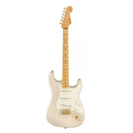 FENDER CUSTOM SHOP VINTAGE CUSTOM 57 STRAT MAPLE AGE WHITE BLONDE