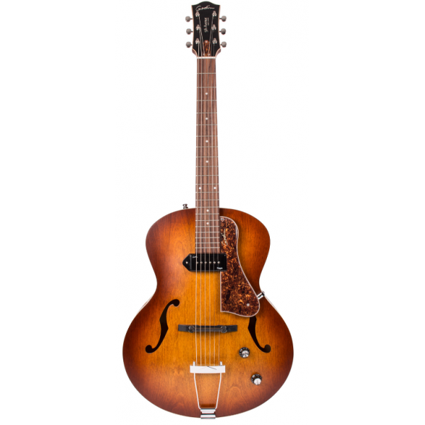 GODIN 5TH AVENUE KINGPIN P90 COGNAC BURST