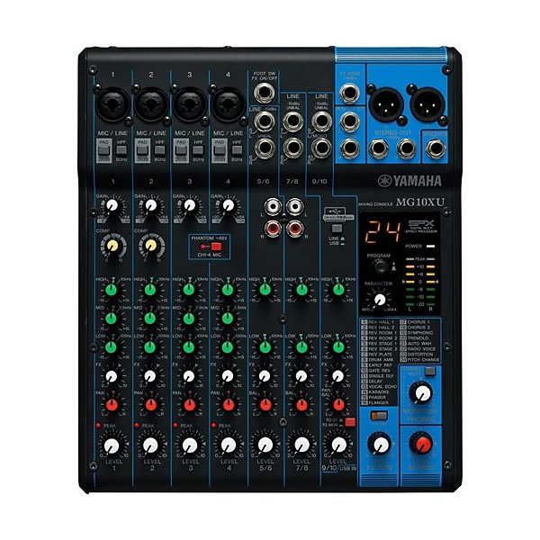 YAMAHA MG10X TABLE MIX