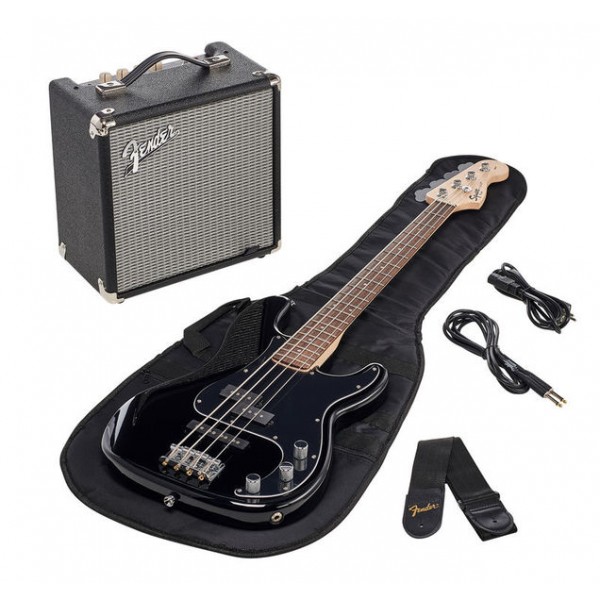 BASSE SQUIER PACK PJ BASS