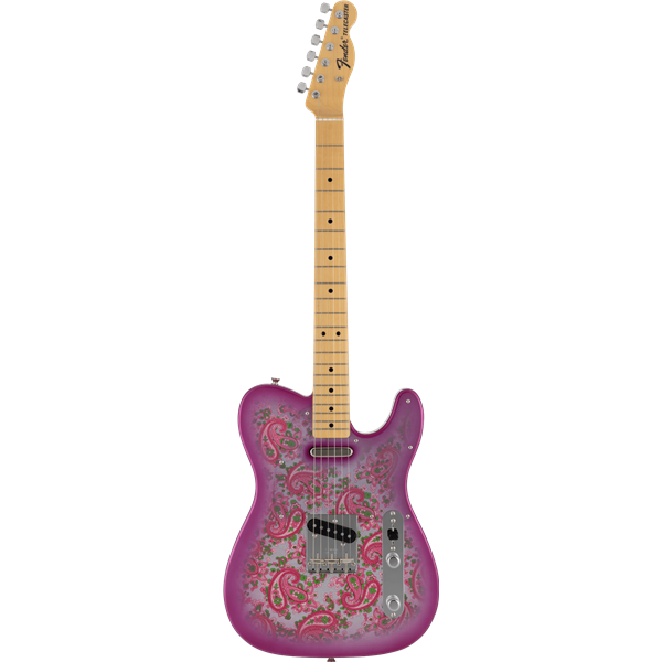 FENDER LTD TELE MN PINK PAISLEY JP 25