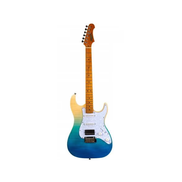 JET GUITAR JS450 TRANSPARENT BLUE