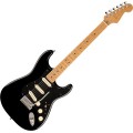 FENDER AM ULTRA 2 STRAT RST MN BLK LTD